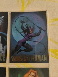 CATWOMAN 1995 Skybox Batman Master Series Master Villains Chase Card #3 - Picture 1 of 2