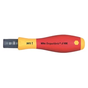 WIHA 28726 Adj Trq Scrdrvr, 6 mm, 10 to 50 in-lb 53KF20 - Picture 1 of 1