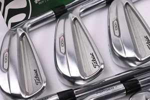 Titleist T100.S 2021 Irons / 4-PW / X-Flex True Temper AMT Tour White - Picture 1 of 7