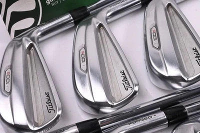 Titleist T100.S 2021 Irons / 4-PW / X-Flex True Temper AMT Tour White - Image 1 of 4