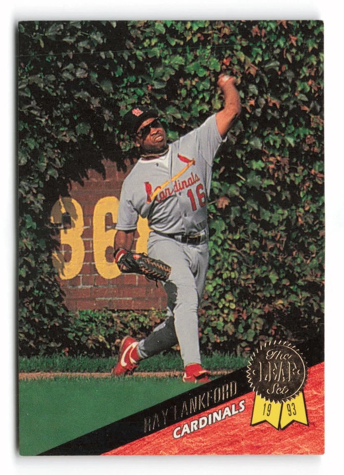 1993 Leaf #297 Ray Lankford St. Louis Cardinals - Image 1 of 2