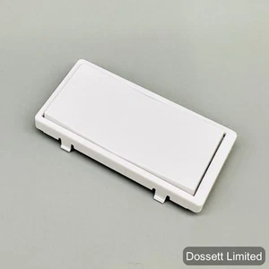 White Paddle For Jasco, GE, Enbrighten, Ultrapro Switch, Dimmer, Fan, No Air Gap - Picture 1 of 2