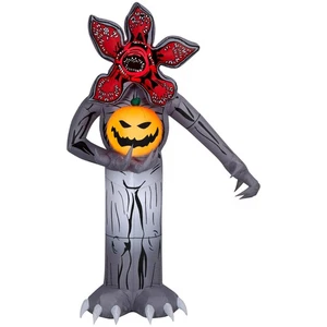 Demogorgon inflable Gemmy Halloween con linterna Jack O', 7 pies de alto, múltiple - Imagen 1 de 3