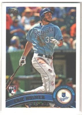 2011 Topps Update Eric Hosmer #US155 Rookie RC - Image 1 of 2