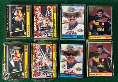 Lot of 8 Sealed 1991 Traks Racing Nascar Cards Set (Two Sets - 400 Total Cards) - Image 1 of 4