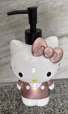 NWT Sanrio Hello Kitty Pink Shimmer Shiny Soap Lotion Pump Dispenser  - Image 1 of 4
