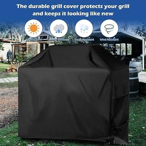 JJN Barbecue BBQ Abdeckungen, wasserdichte robuste Grillabdeckung, 3-4 Brenner Gasgrill C - Bild 1 von 4