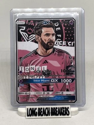 Tarjeta Pokémon Lionel Messi Argentina Inter Miami Foto 1 de 2
