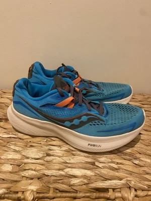 Saucony Ride 15 Women S10729-31 Ocean Blue Running Trainers Sport Shoe Sz UK 6.5 - Image 1 of 4