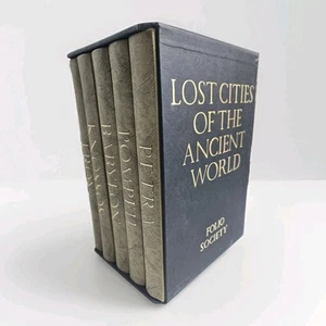 Lost Cities Of The Ancient World, 5 Volume Set, Folio Society, 2005 1st Ed NICE - Bild 1 von 19