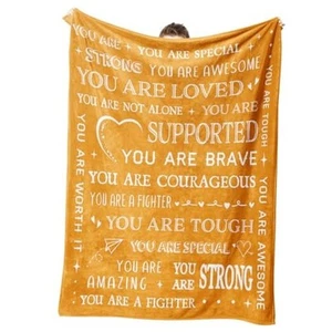 Gifts for Women or Men- Blanket Gifts for Her Him, Get Well Blanket, - Picture 1 of 7