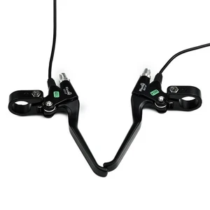 Aluminum Alloy Electric Bike Mechanical Brake Levers Handles Ebike E Bike Part - Picture 1 of 15