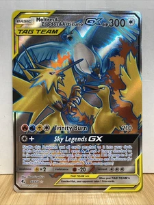 Pokémon Destino Nascosto Moltres & Zapdos & Articuno GX 66/68 Ultra Raro - Foto 1 di 2