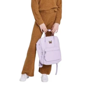 Girls Pull On Flare Pants Retro Cozy Sherpa Stretch Knit Fuzzy Brown Small 6/6X - Picture 1 of 4