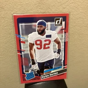 2023 Panini Donruss Rated Rookie Red Press Proof #340 Dylan Horton Texans - Picture 1 of 3