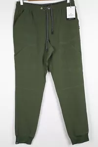 Beyond Scrubs Women's Joy Jogger Drawstring Pants Bottoms Size Tall Small Green - Picture 1 of 5