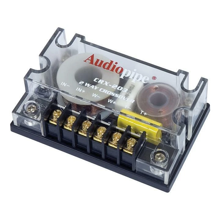 Audiopipe 2 way Crossover CRX-203 400 Watts Passive Crossover Car Audio Tweeter - Image 1 of 1