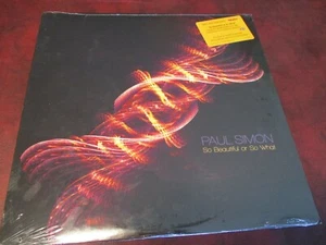 PAUL SIMON VERIFIED SO BEATUTIFUL SO WHAT 1ST EDITION RARE OUT OF PRINT 2011 LP - Picture 1 of 1