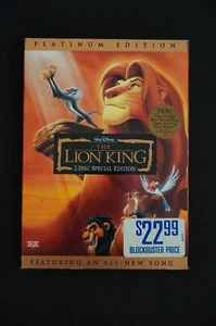 DISNEY THE LION KING PLATINUM EDITION DVD NEW/SEALED - Bild 1 von 4