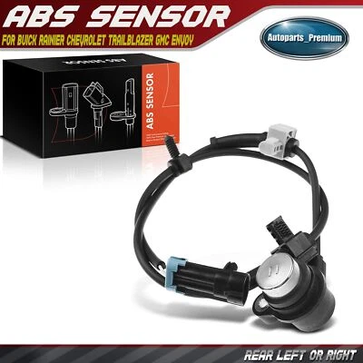 Sensor de velocidad de rueda ABS para Chevy Trailblazer GMC Envoy Saab 9-7x trasero derecho o derecho Foto 1 de 4