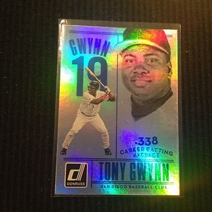 2015 DONRUSS TONY GWYNN #5  '.338 CAREER BATTING AVERAGE SPECIAL'  PADRES