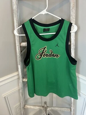 Women’s  Air Jordan Jersey Green 23 Medium - Image 1 of 3