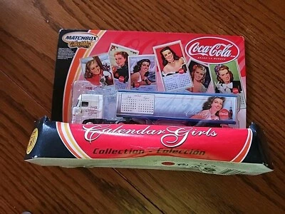 Coca-Cola Calendar Girls Collection Truck July August  - Image 1 of 3
