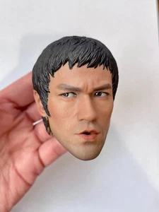 Figura de acción asiática de cabeza masculina escultura A a escala 1/4 para juguetes corporales - Imagen 1 de 5
