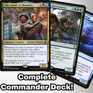 MTG Commander EDH Deck Volo, Leitfaden für Monster 100 Karten maßgeschneidertes Deck simic - Bild 1 von 8