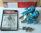 Topspin Jumpstarter Complete Weapon Booklet Specs G1 Transformer 1984 Takara