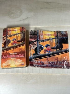 45 Record LP And  VHS Used An American Tail Somewhere Out There - Picture 1 of 12