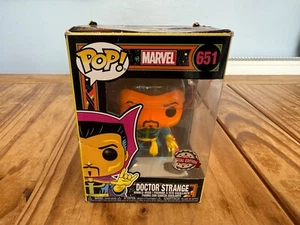 Funko Pop Vinyl #651 Special Edition (Marvel) Doctor Strange Blacklight - Picture 1 of 6