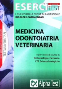 9788848310505 Esercitest. Vol. 2: I quesiti delle prove di ammissione risolti e - Foto 1 di 1