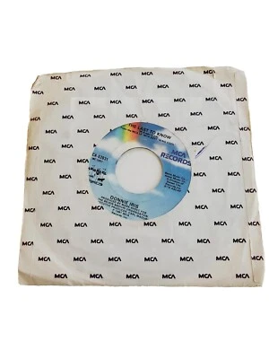 Donnie Iris: My Girl / The Last To Know 7" Vinyl Record 45rpm VG+ Tested — 第 1/4 张图片