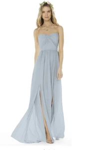 SOCIAL DAMAS DE HONOR Vestido Formal Sin Tirantes Gasa Desnudo Dama de honor Para Mujer’s 8 - Imagen 1 de 8