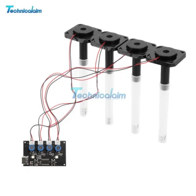 Umidificatore Type-C kit fai da te nebulizzatore ad ultrasuoni modulo atomizzatore 4 vie - Immagine 1 di 4