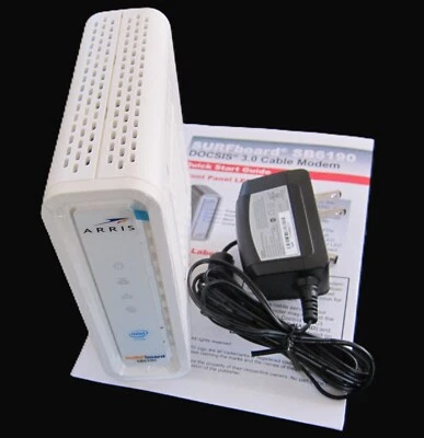 Arris SURFboard SB6190 Gigabit Cable Modem DOCSIS 3.0  Xfinity, Cox, Spectrum - Image 1 of 4