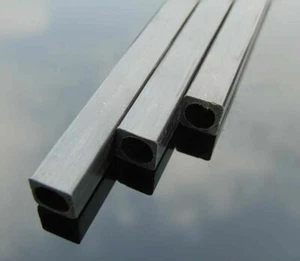 2x2mm-10x10mm OD Carbon Fiber Square Tube(inner Round) Fibre for RC Airplane Toy - Picture 1 of 5