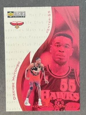 1997 Upper Deck Collector's Choice  - DIKEMBE MUTOMBO # 356 -▶HOF !!!◀- NM-MT - Image 1 of 2