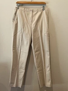 Orvis Cotton Straight leg Khaki Sz 10 Pants $129 - Picture 1 of 4