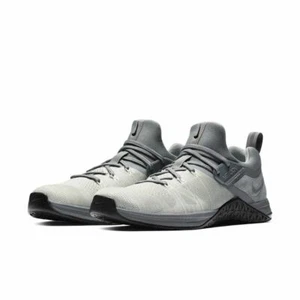 Mens Nike Metcon Flyknit 3 AQ8022 002 -Cool grey / Black - Brand New - Picture 1 of 5