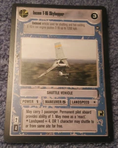 1996 Star Wars Customizable Card Game: A New Hope Incom T-16 Skyhopper  - Picture 1 of 10