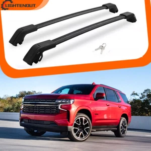440lbs Cross Bar for 2021-2025 Tahoe Suburban Yukon Escalade ESV Roof Rail Rack  - Picture 1 of 18