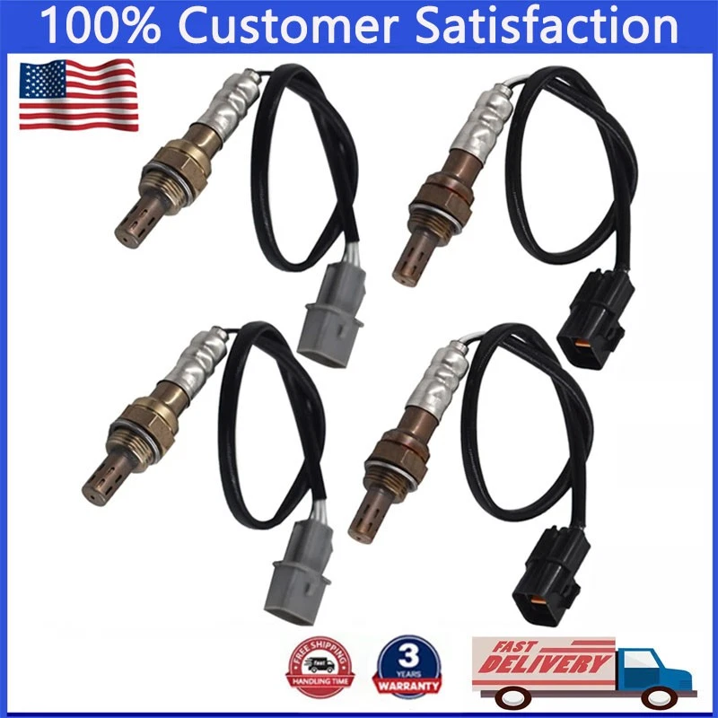 Sensor de oxígeno 02 delantero trasero 4 piezas para Mitsubishi Montero Sport Montero 2000-2004 Foto 1 de 4