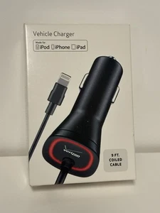 Verizon Wireless Apple iPhone Car Charger 5V 2.4A APLLIG24VPC-F2 NIB - Zdjęcie 1 z 5