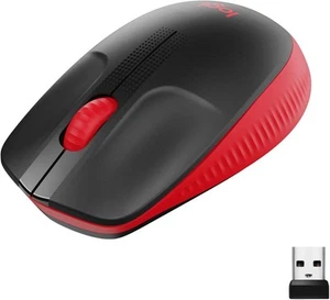 Logitech kabellose Maus , geschwungenes Design für beidhändige Nutzung - Bild 1 von 6