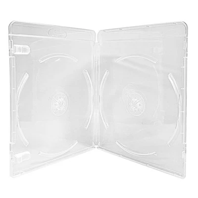 Lote de estuches dobles transparentes Blu-ray PREMIUM 11 MM Foto 1 de 4