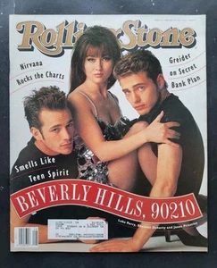 Rolling Stone Magazine Issue 624 February 20 1992 Beverly Hills 90210 - Picture 1 of 6