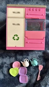 Barbie Traumhaus Küche Spüle Herd Ofen leuchtet/klingt 2018 Ersatz - Bild 1 von 12