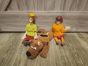 Muñecas Scooby Doo de colección 2000 cabeza de vinilo bolsa de frijoles red de dibujos animados peluda Velma - Imagen 1 de 16